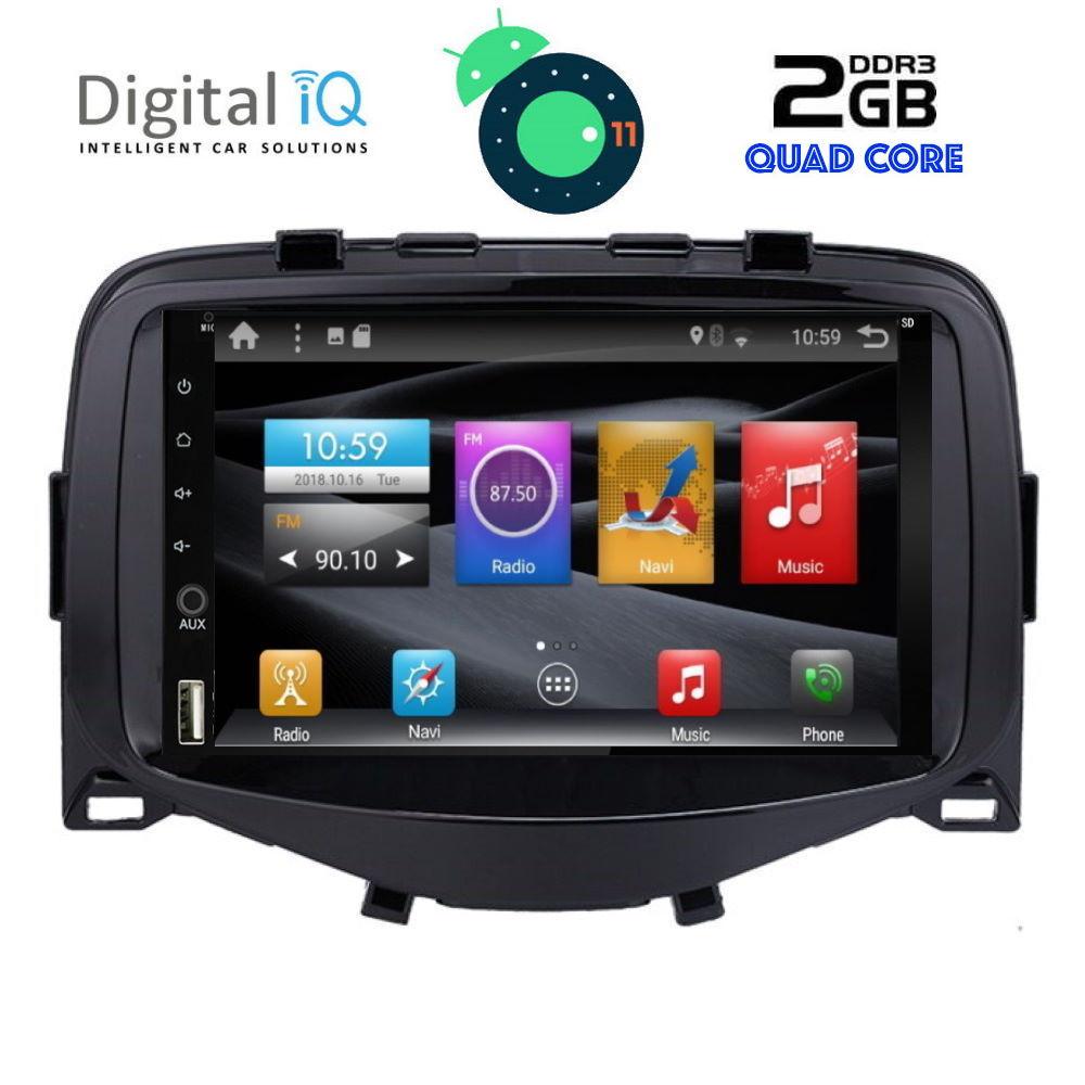 BX256_11R DIGITAL IQ BX 256_GPS (6.5'' DIN) MULTIMEDIA OEM CITROEN C1 – PEUGEOT 108 – TOYOTA AYGO mod. 2014> - Image 1