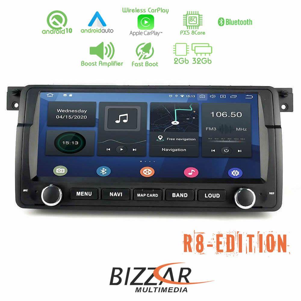 bizzar-bmw-8.8inch-e46-android-multimedia-bl-r6-bm14-2 Bizzar R8 Edition BMW 3 Ε46 8.8" Android 10.0 8core Navigation Multimedia - Image 1