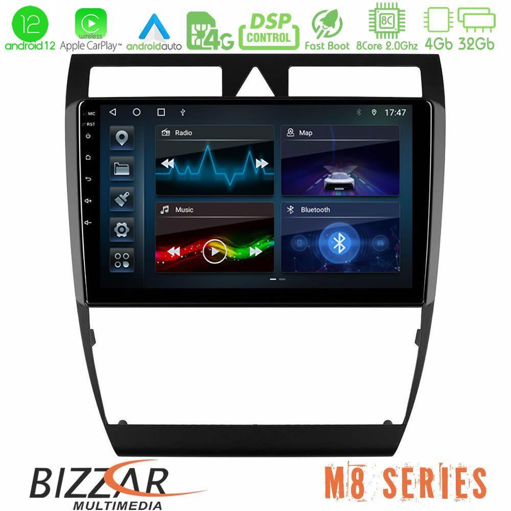 bizzar_m8_au0857 Bizzar M8 Series Audi A6 (C5) 1997-2004 8core Android12 4+32GB Navigation Multimedia Tablet 9" - Image 1