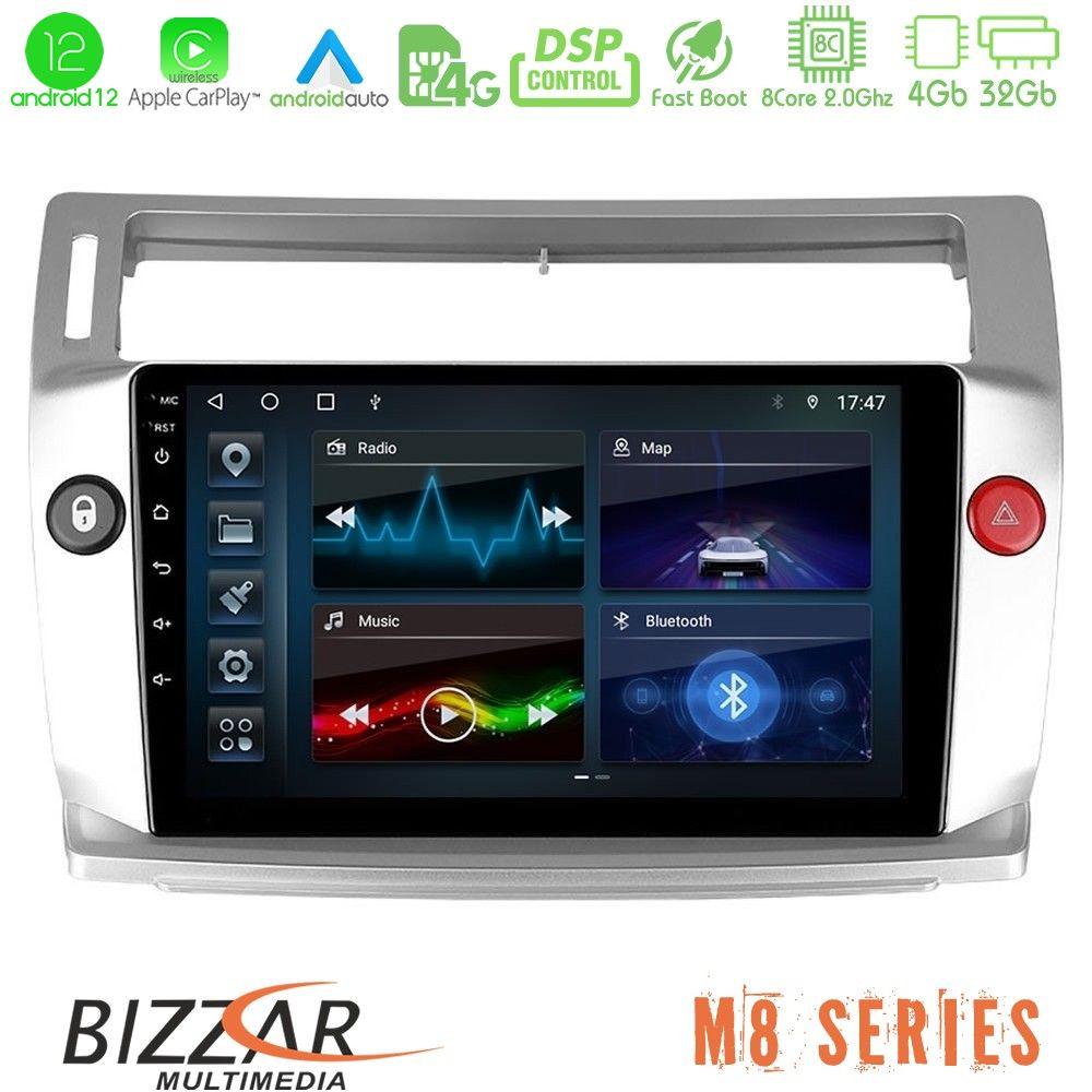 bizzar_m8_ct0812 Bizzar M8 Series Citroen C4 2004-2010 8core Android12 4+32GB Navigation Multimedia Tablet 9" - Image 1
