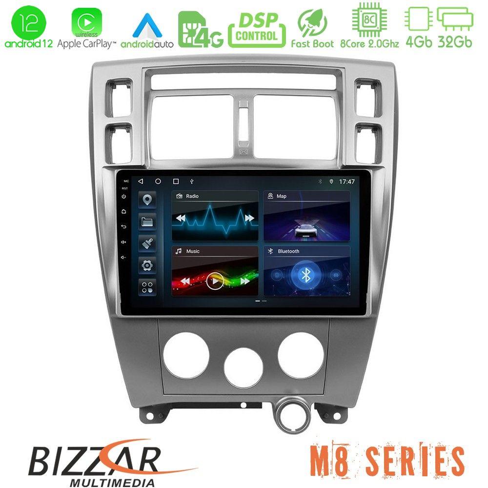bizzar_m8_hy0712 Bizzar M8 Series Hyundai Tucson 8core Android12 4+32GB Navigation Multimedia Tablet 9" - Image 1