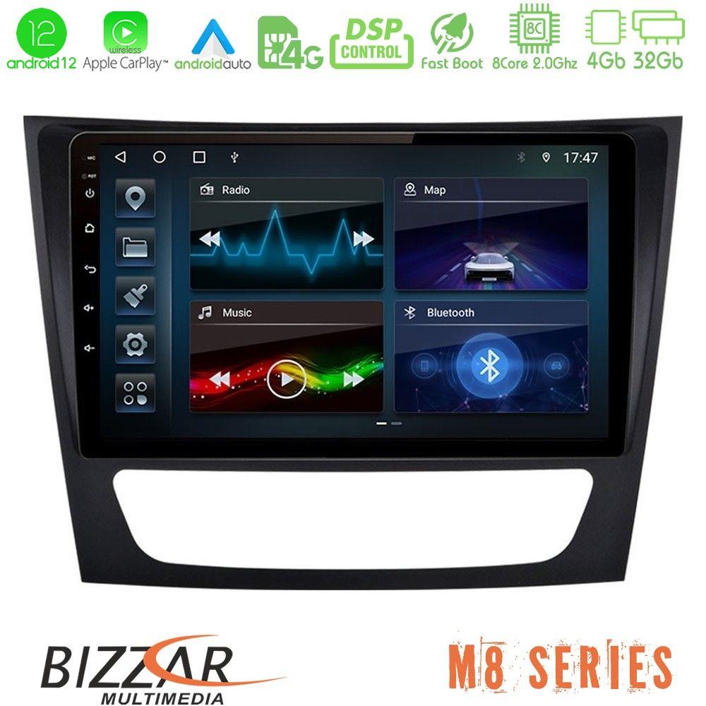 bizzar_m8_mb0760 Bizzar M8 Series Mercedes E Class / CLS Class 8core Android12 4+32GB Navigation Multimedia - Image 1