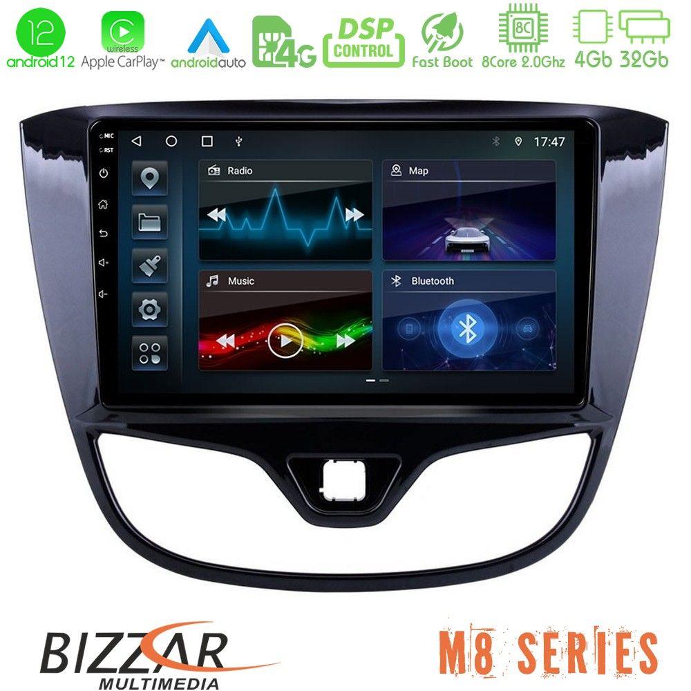 bizzar_m8_op1060 Bizzar M8 Series Opel Karl 2015-2019 8core Android12 4+32GB Navigation Multimedia Tablet 9" - Image 1