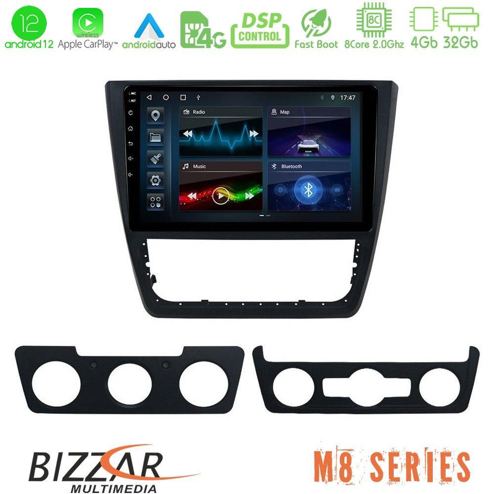 bizzar_m8_sk0151 Bizzar M8 Series Skoda Yeti 2014-> 8core Android12 4+32GB Navigation Multimedia Tablet 10" - Image 1
