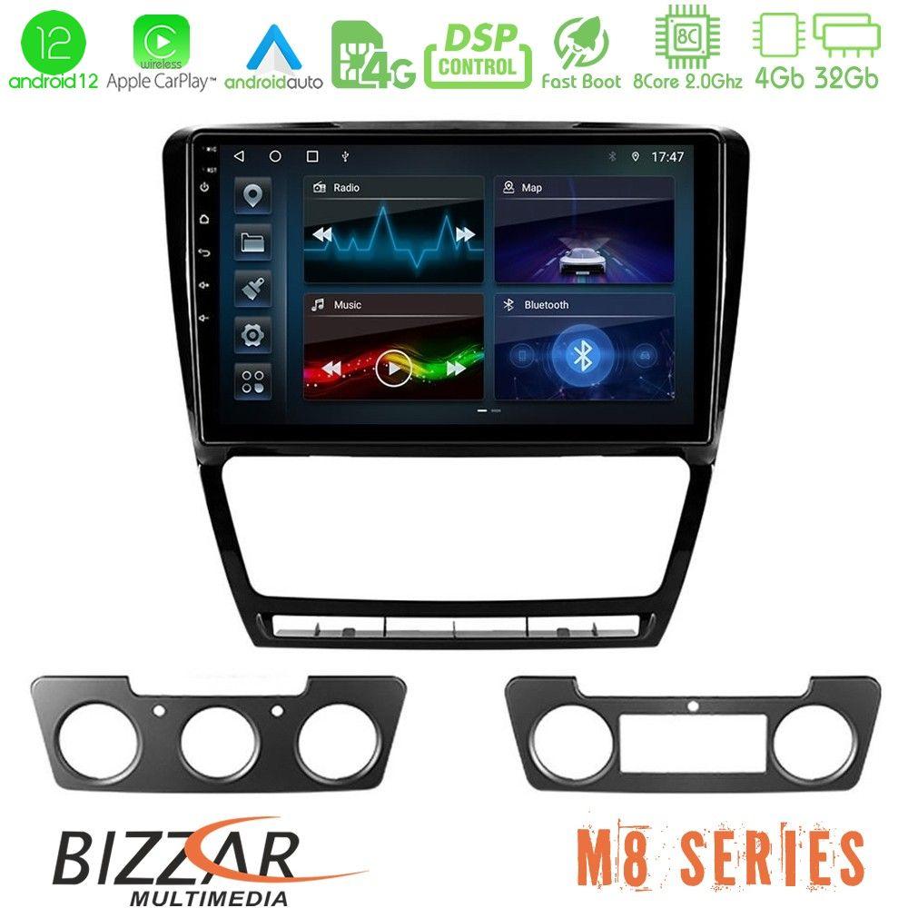 bizzar_m8_sk229b Bizzar M8 Series Skoda Octavia 5 8core Android12 4+32GB Navigation Multimedia Tablet 10" - Image 1