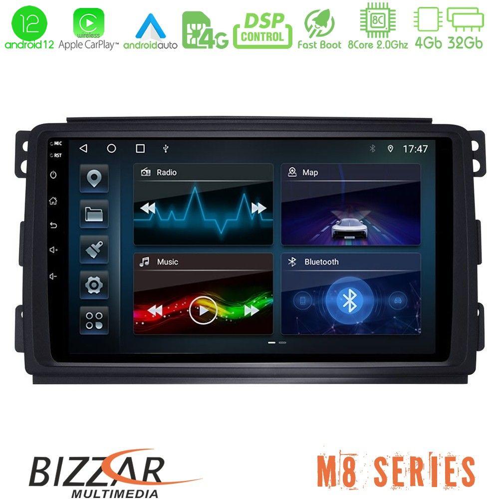 bizzar_m8_sm0833 Bizzar M8 Series Smart 451 8core Android12 4+32GB Navigation Multimedia Tablet 9" - Image 1