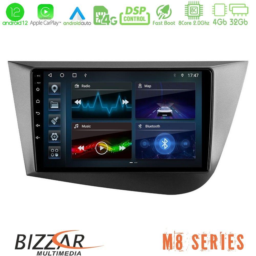 bizzar_m8_st0839 Bizzar M8 Series Seat Leon 8core Android12 4+32GB Navigation Multimedia Tablet 9" - Image 1