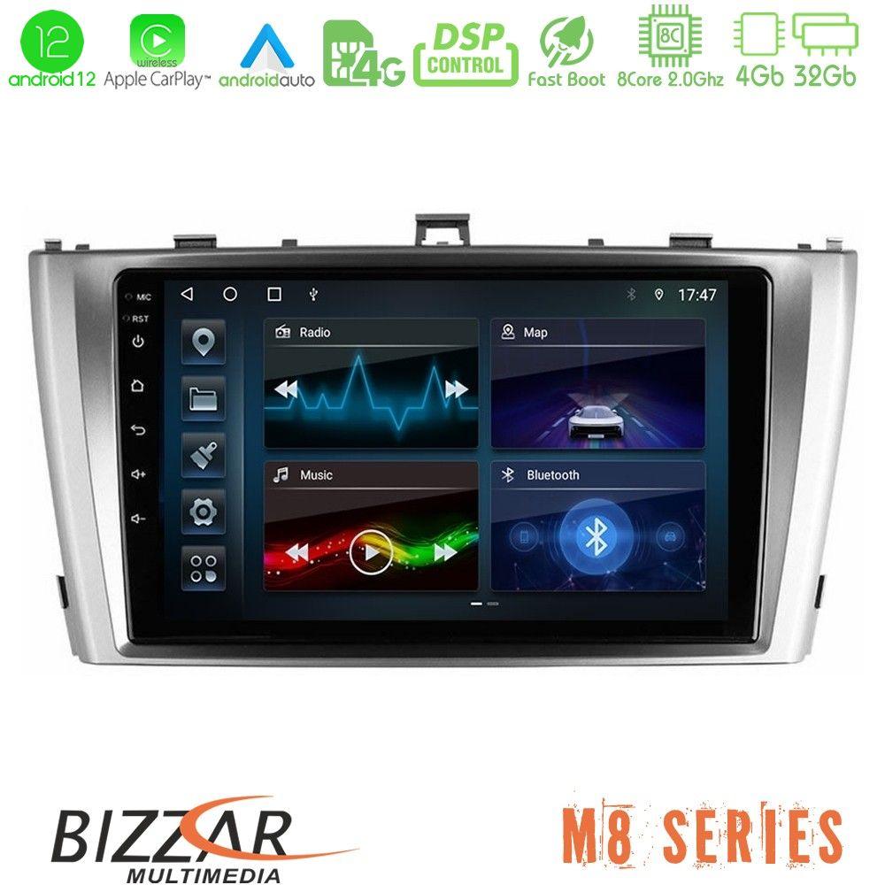 bizzar_m8_ty0864 Bizzar M8 Series Toyota Avensis T27 8core Android12 4+32GB Navigation Multimedia Tablet 9" - Image 1