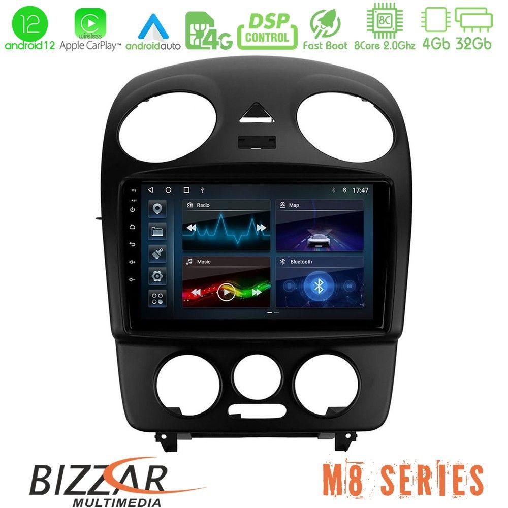 bizzar_m8_vw1059 Bizzar M8 Series VW Beetle 8core Android12 4+32GB Navigation Multimedia Tablet 9" - Image 1