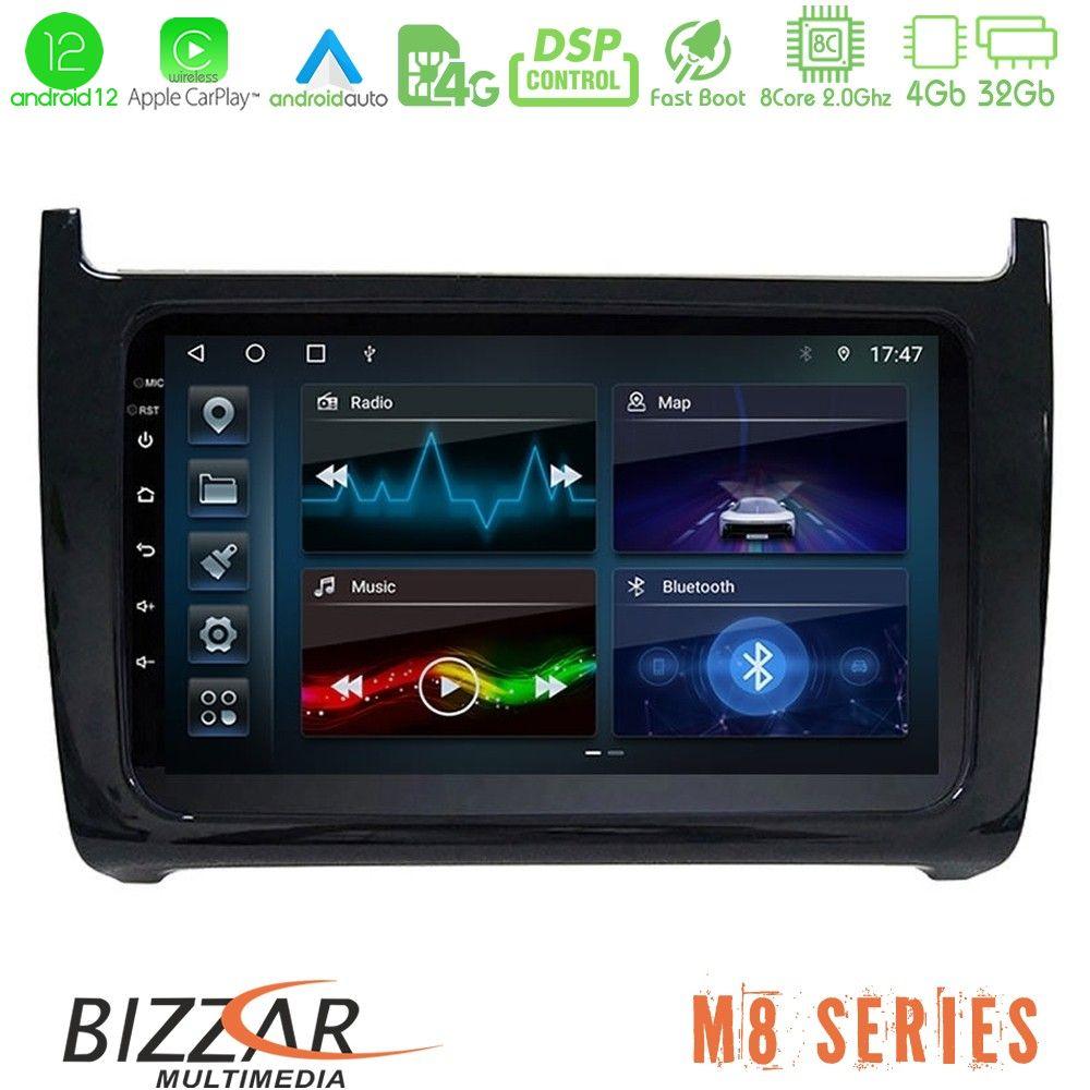 bizzar_m8_vw6901bl Bizzar M8 Series Vw Polo 8core Android12 4+32GB Navigation Multimedia Tablet 9" - Image 1
