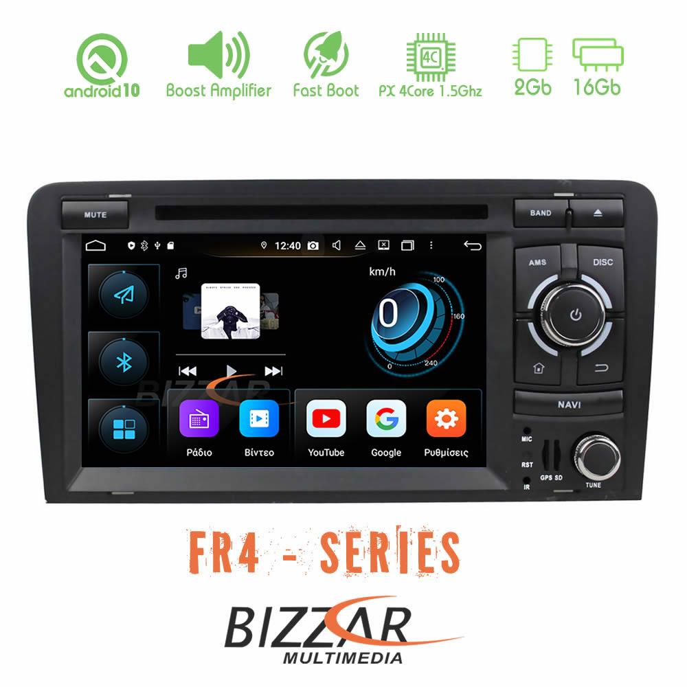 bl-fr4-au63-android-multimedia-car-dvd-audi-a3 Bizzar FR4 Series Audi A3 Android 10 4Core Multimedia Station - Image 1