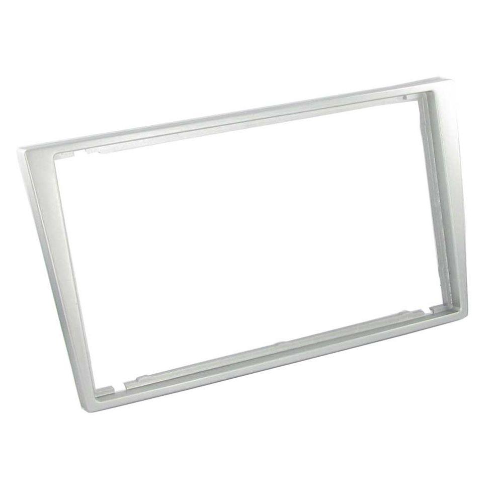 ct24vx33 Πρόσοψη R/CD-Οθόνης Opel 2DIN Ασημί Χρώμα - Image 1