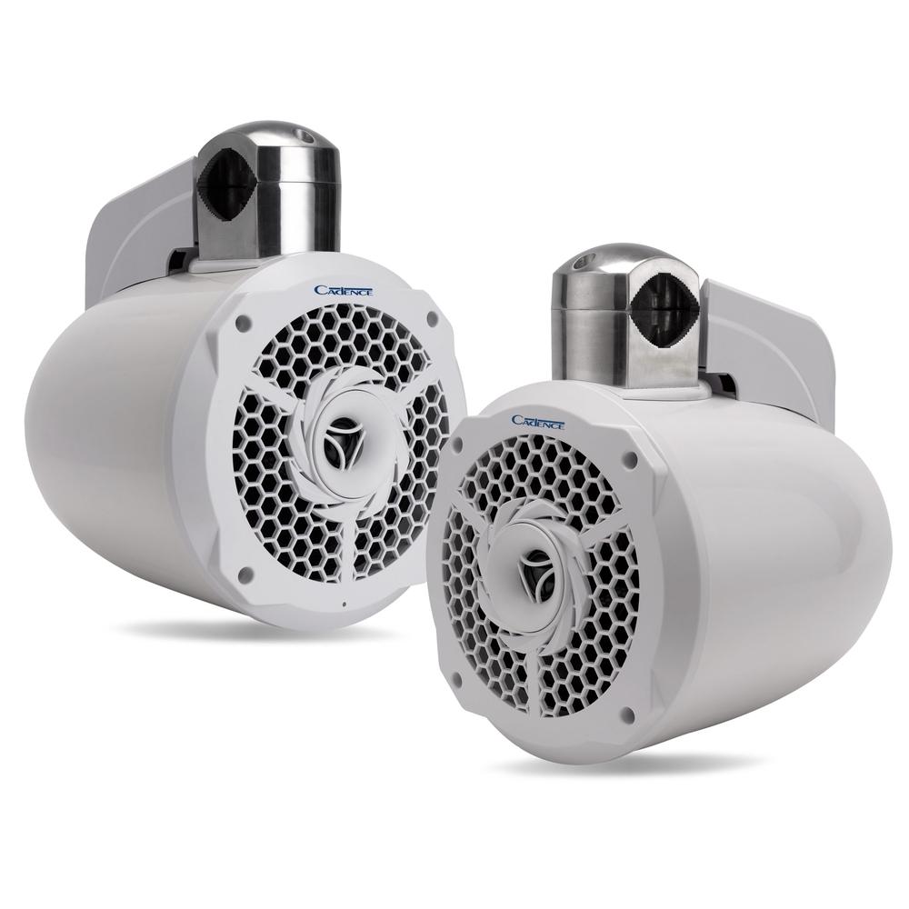 swb-8.2btw-scaled-1 Cadence Marine SWB8.2BT-W Marine 8″ 2‐way Wake Tower System ‐ Bluetooth (ζευγάρι) - Image 1