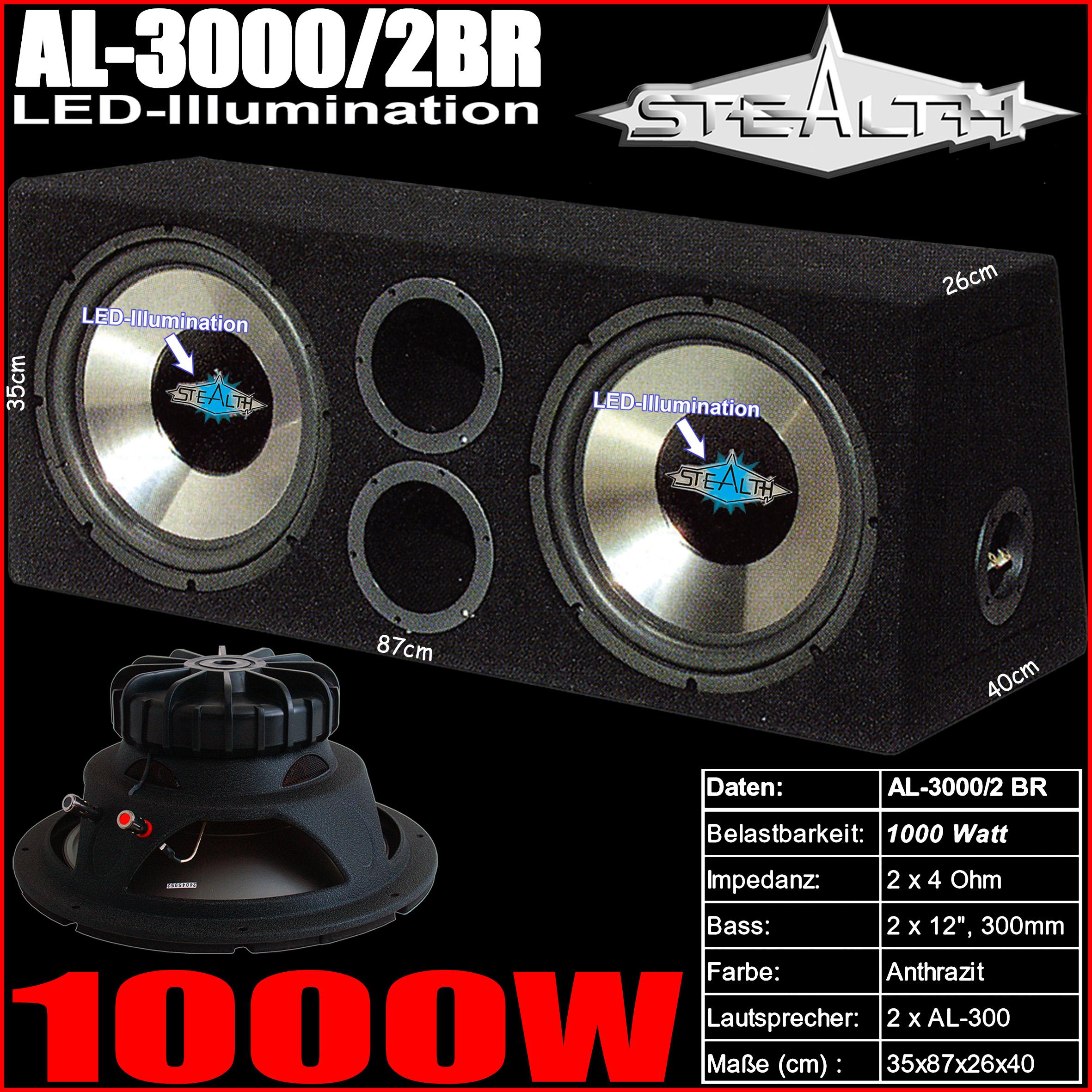 STEALTH AL-3000-2BR_01 STEALTH AL-3000/2BR - Image 1